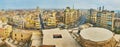 Islamic Cairo district from Al-Ghuri minaret, Egypt Royalty Free Stock Photo