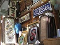 Islamic calligraphy selling on a shop