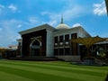 Islamic center mosque building in the city of Indramayu, West Java, Indonesia (March, 2022)