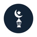 Islamic decoram Isolated Vector icon which can easily modify or edit