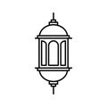 Islamic decoration Isolated Vector icon which can easily modify or edit