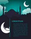 Islamic design template