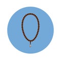 Islamic Flat Icon, Beads icon-Vector Flat Design