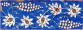 Islamic floral mosaic art pattern