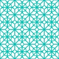 Islamic geometric background. Arabic seamless pattern. Vector eastern texture. Asian decor. Endless template ornamental design. Tr Royalty Free Stock Photo
