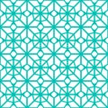 Islamic geometric background. Arabic seamless pattern. Vector eastern texture. Asian decor. Endless template ornamental design. Tr Royalty Free Stock Photo