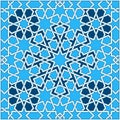 Islamic geometric pattern. Turkish ornament, traditional oriental arabic art. Muslim mosaic. Colorful vector