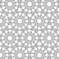 Islamic girih pattern background Royalty Free Stock Photo