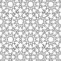 Islamic girih pattern background