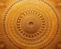 The Islamic golden dome pattern is a dreamy light pattern.