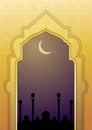 Islamic golden luxurious banner
