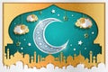 Islamic holiday background design