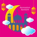 Islamic Holy Month of Ramadan poster design