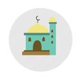islamic  icon pack for infographic and apps Royalty Free Stock Photo