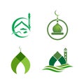 Islamic logo, Mosque