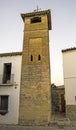 Islamic Minaret of San Sebastian in the beautiful city of Ronda, Malaga, Andalusia, Spain