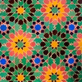 Islamic mosaic Moroccan style useful as background Royalty Free Stock Photo