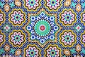 Islamic mosaic Moroccan style useful as background Royalty Free Stock Photo