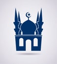 vector islamic mosque icon