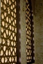 Islamic mosque window Royalty Free Stock Photo