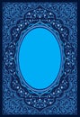 Islamic ornament art for book cover or greeting card background template