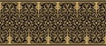 Islamic ornamental vector graphic design pattern, suitable for calligraphy decoration frame Royalty Free Stock Photo