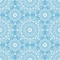 Islamic pattern. Arabic, indian, japanese motifs. Mandala seamless pattern. Ethnic bohemian background. Abstract flower. Vector Royalty Free Stock Photo