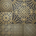 Islamic pattern . Seamless arabic geometric pattern, east ornament