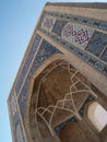 Islamic patterns on an arc