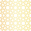 Islamic Patterns of Symmetry line Shapes