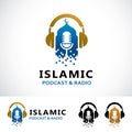 Islamic Podcast Logo Design