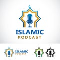 Islamic Podcast Logo Design