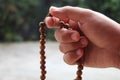 Islamic Religious Icon Tasbih, Prayer Beads Royalty Free Stock Photo