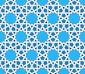 Islamic seamless pattern. Oriental geometric ornaments, traditional arabic art. Royalty Free Stock Photo
