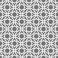 Islamic seamless vector pattern. White Geometric ornaments based on traditional arabic art. Oriental muslim mosaic