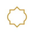 Islamic Shape Outline - Vector