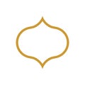 Islamic Shape Outline - Vector