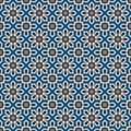 Islamic shapes seamless pattern