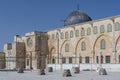 The Islamic shrine of El Aksa Mosque at the Temple Mount The Noble Sanctuary in East Jerusalem, Israel