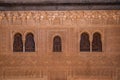 Islamic style walls in the Alhambra, Granada, Spain