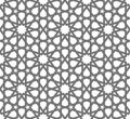 Islamic vector geometric ornaments, traditional arabic art. Oriental seamless pattern. Turkish, Arabian, Moroccan tile Royalty Free Stock Photo
