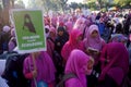 Islamic women activists Royalty Free Stock Photo