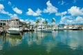 Florida Keys Marina Royalty Free Stock Photo