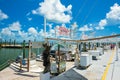 Florida Keys Marina Royalty Free Stock Photo