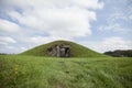 Bryn Celli Ddu megalithic mound in wales