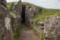 Bryn Celli Ddu megalithic mound in wales