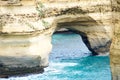 Island Arch Lookout. Scenic lookout in The Great Ocean Road, Australia Royalty Free Stock Photo