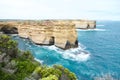 Island Arch. Scenic lookout in the Great Ocean Road, Twelve Apostles, Australia. Royalty Free Stock Photo