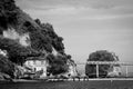Island of Boa Viagem in the city of Niteroi Royalty Free Stock Photo