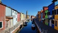 The island of Burano, Italy